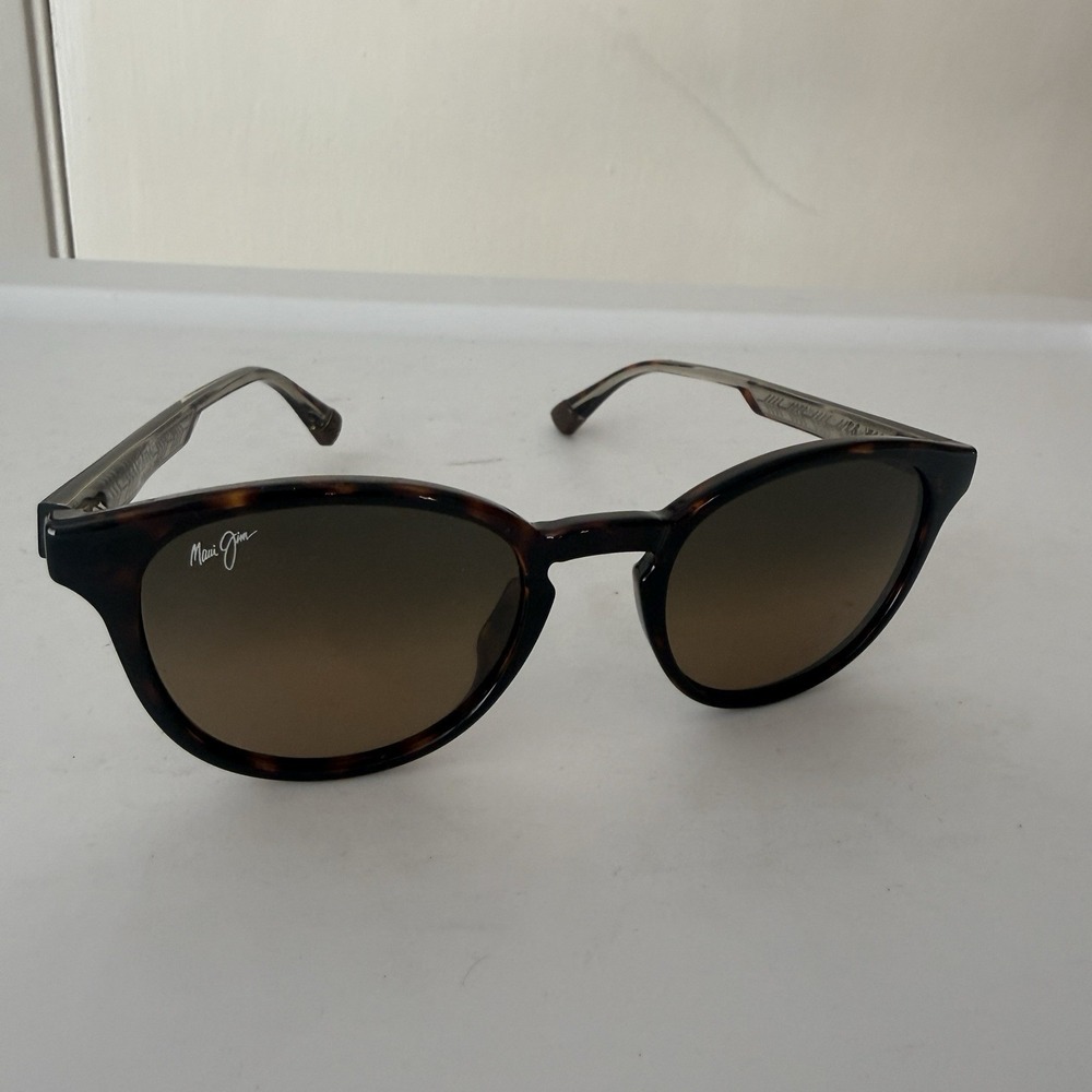 Maui Jim Heihe Polarized Brown Sunglasses With Case